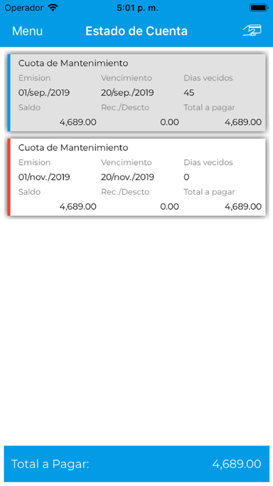 App screenshot