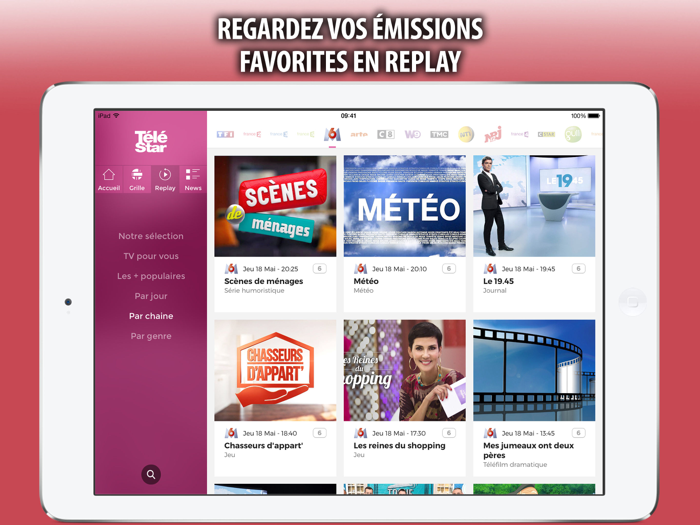 TéléStar programmes and actu TV