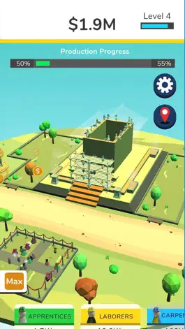 Game screenshot Idle Wonder Builder apk