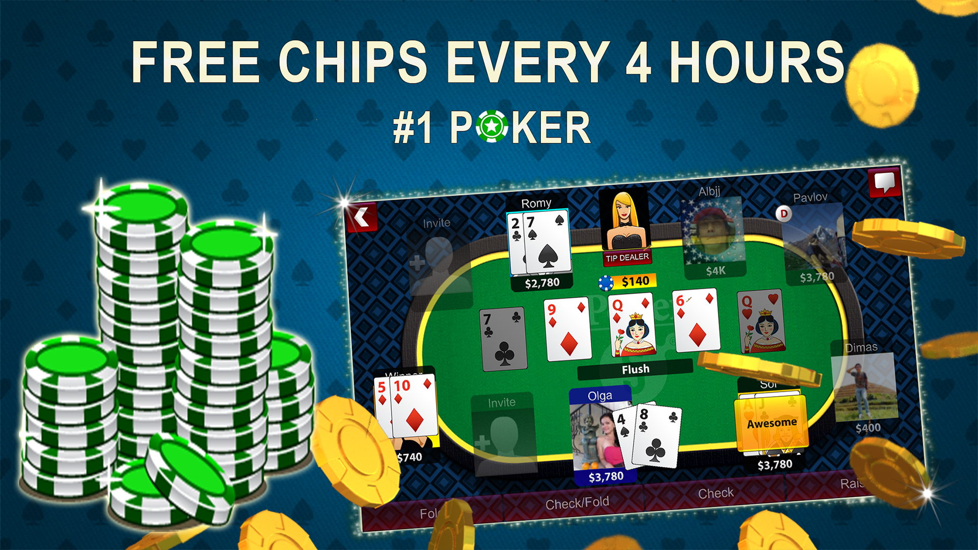 Texas Hold'em Poker Online screenshot 13