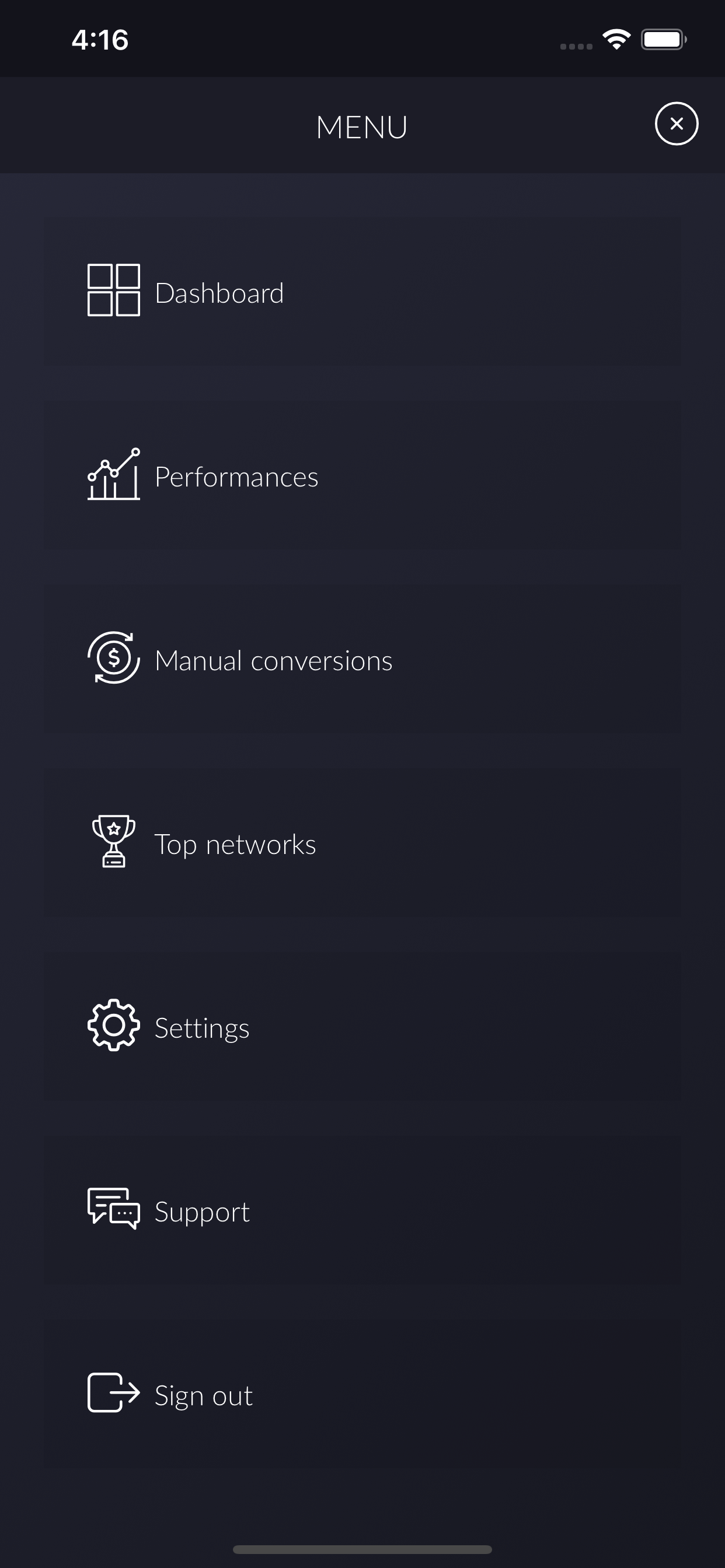 Performances Display Tool
