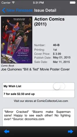 Game screenshot Comic Collector Live hack