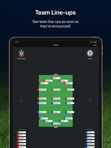 EPL Live for iPad: Footballのおすすめ画像2