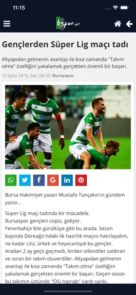 Game screenshot bspor - Bursa'dan Spor hack