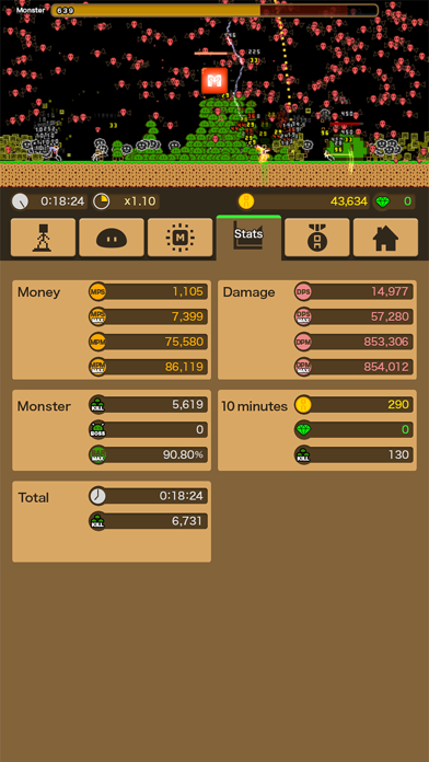 Monster Box : Simple strategy Screenshot
