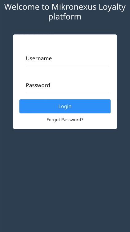 Mikronexus Loyalty App