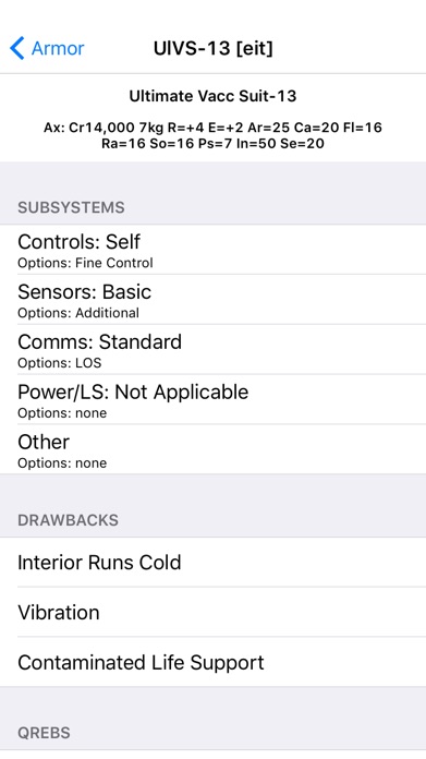 Screenshot of ArmorMaker