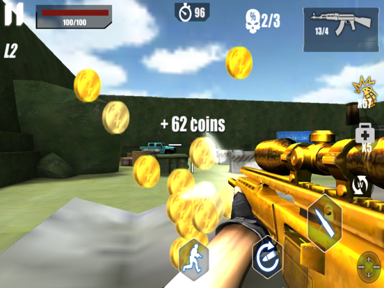 Elite Sniper - FPS Gun Gamesのおすすめ画像1