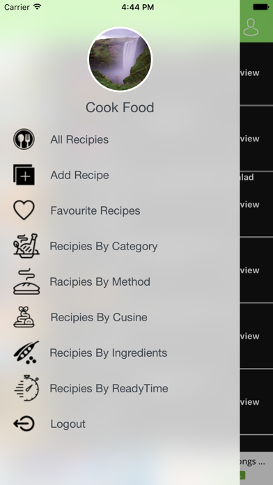 Screenshot #1 pour CookFood