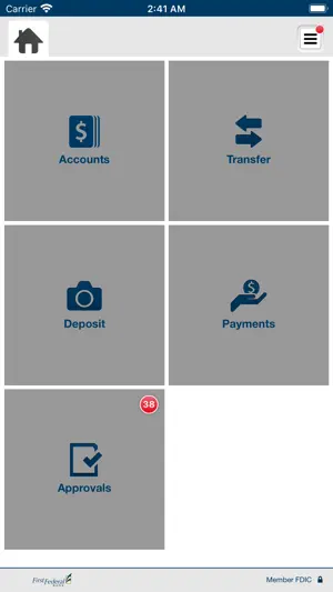 First Federal Bank NC Business screenshot 3