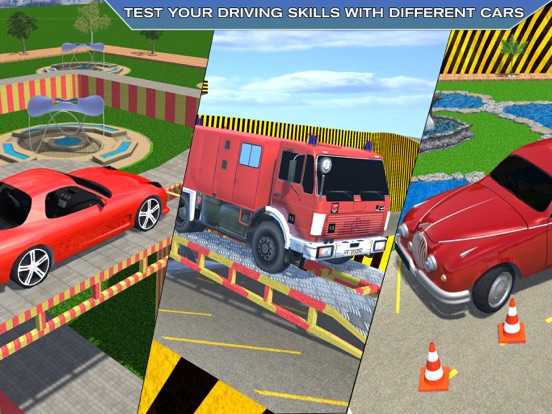 Parking Obstacle Course 3d iPad screenshot