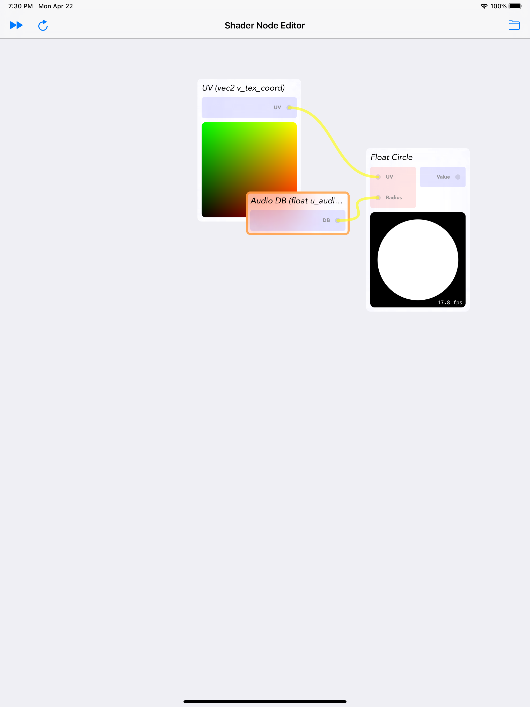 Shader × Node