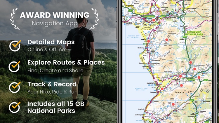 Outdoors GB - Offline OS Maps