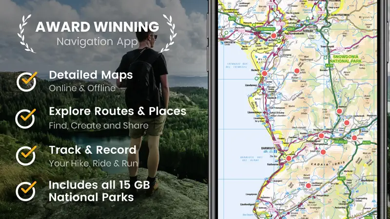 OutDoors GB - Offline OS Maps screenshot 1 of 6