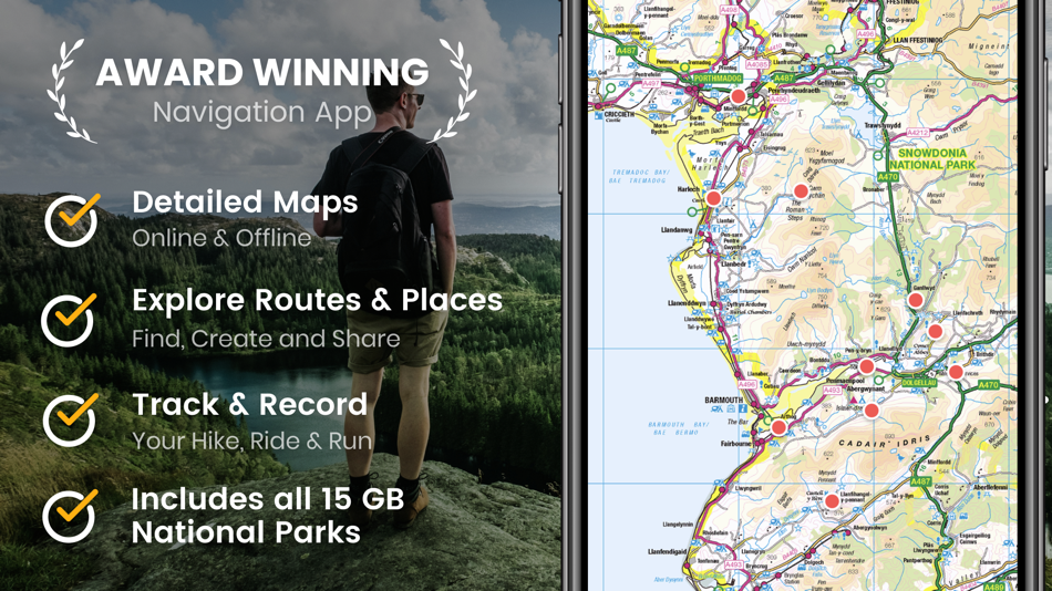 OutDoors GB - Offline OS Maps - 6.5.7 - (iOS)