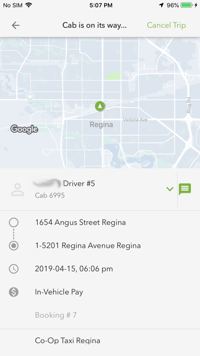 CO-OP TAXI REGINA Screenshot