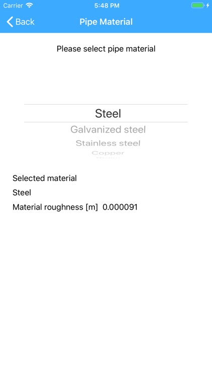 Heating Pipe Size