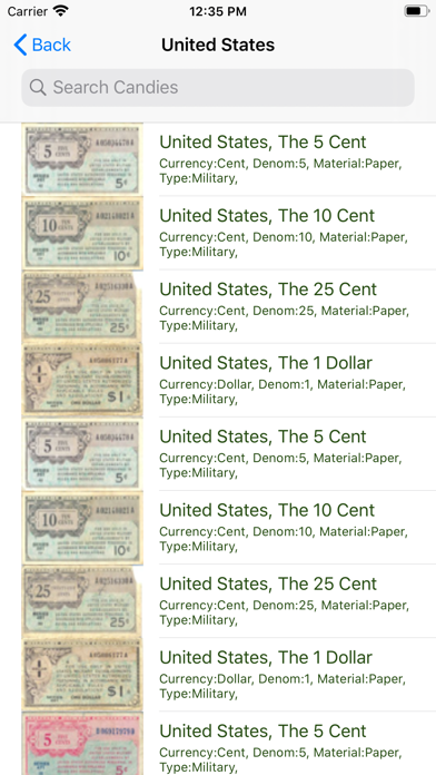 Banknotes of the World PRO Screenshot