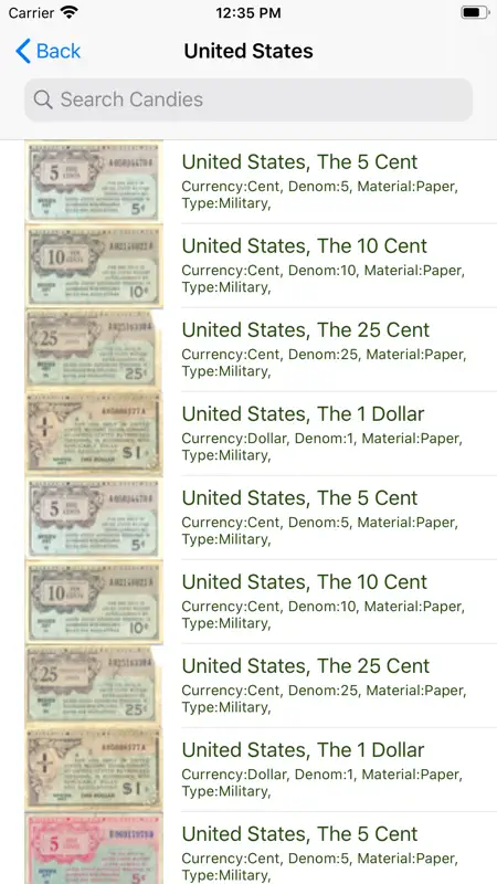 Banknotes of the World PRO screenshot 3 of 6