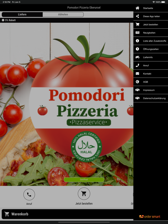 Screenshot #5 pour Pomodori Pizzeria Oberursel