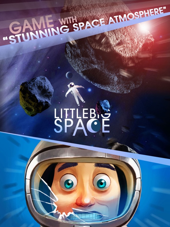 Little Big Space iPad screenshot 1 - Games app