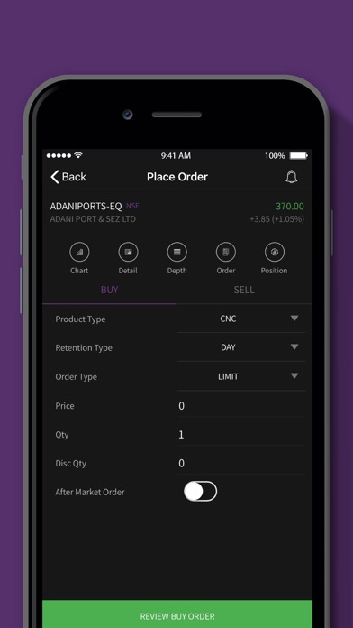 App screenshot