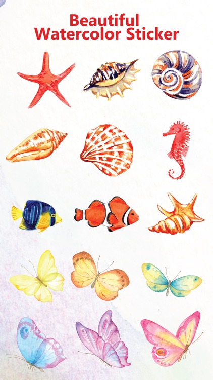 Watercolor Stickers Pack! screenshot-3