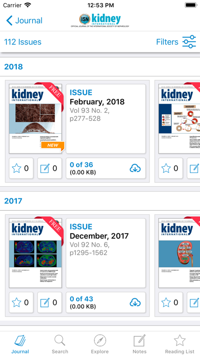 Kidney International ... screenshot1
