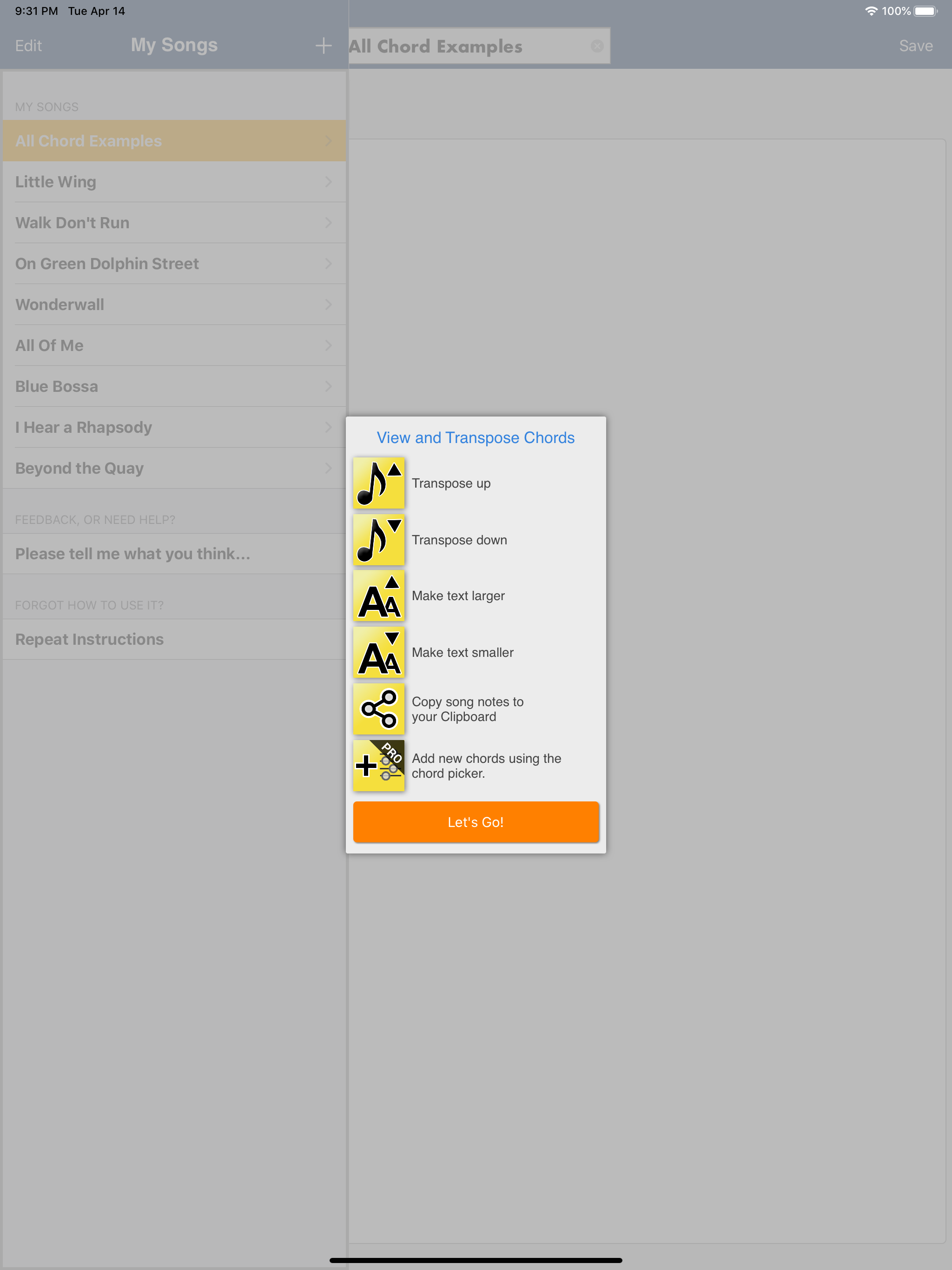 Song Compose and Transpose screenshot 11