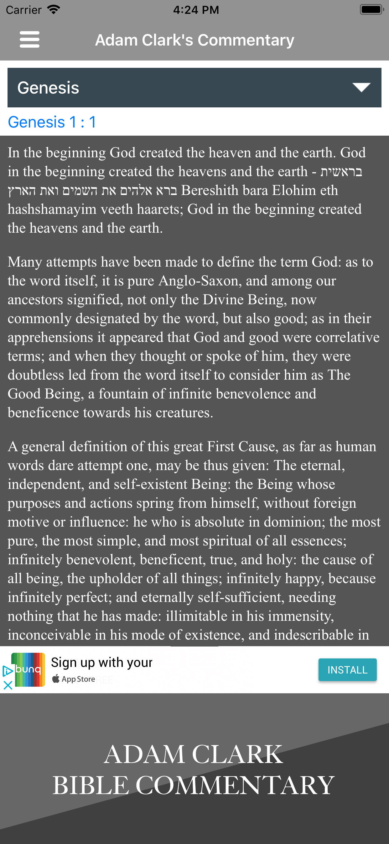 Adam Clarke's Commentary