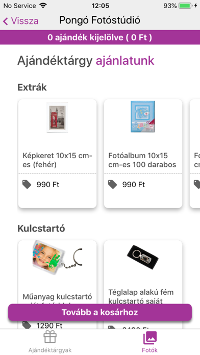 Pongó Fotó Screenshot