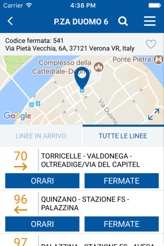 Info Bus Verona screenshot 3