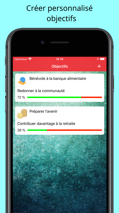 Screenshot #2 pour Personal Goals