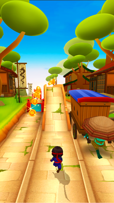 Ninja Kid Run VR: Fun Games Screenshot