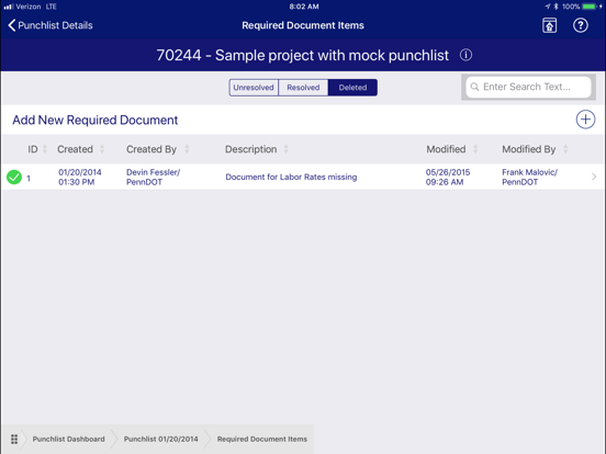 PennDOT - MCPL iPad screenshot
