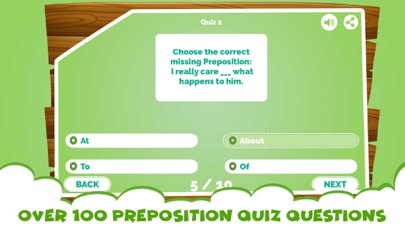 Learn Prepositions Quiz Games screenshot 4