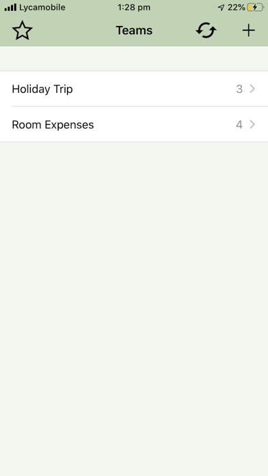 Expenses Split iPhone screenshot 5 - Finance app
