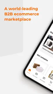 alibaba.com b2b trade app iphone screenshot 1