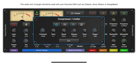 Visual Reverb AUv3 Plugin