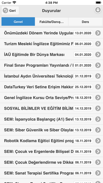UBIS screenshot