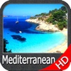 Mediterranean Sea HD GPS chart