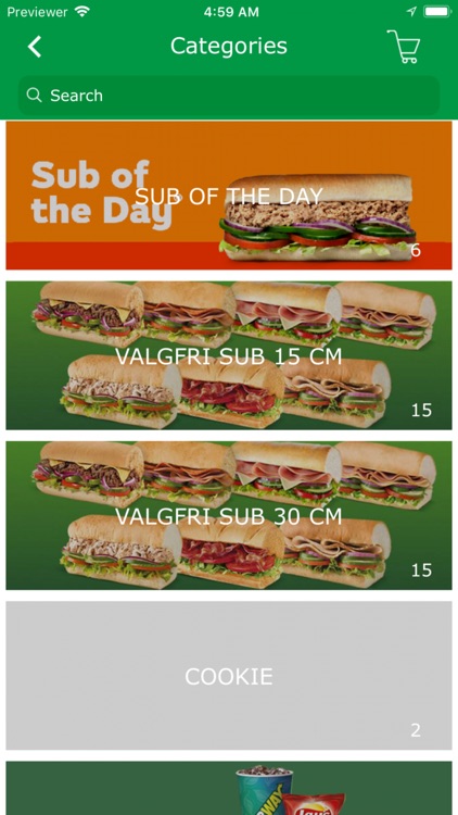 Subway Avd. i Buskerud