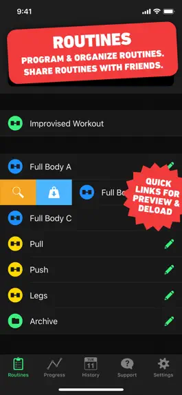 Game screenshot HeavySet - Gym Workout Log apk