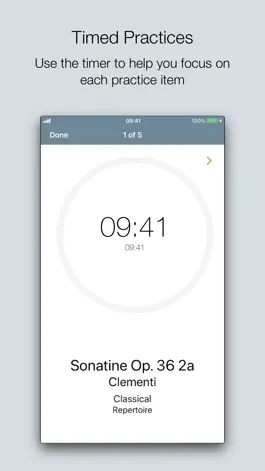 Game screenshot Music Practice Log Lite apk