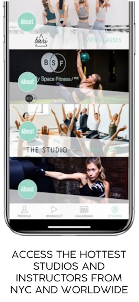 JETSWEAT: #1 Studio Class App