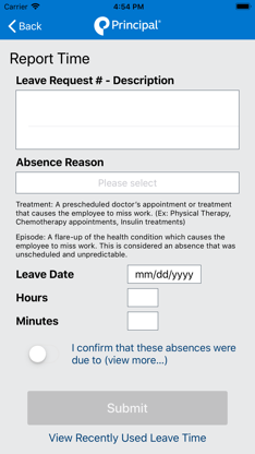 Principal Absence Manager screenshot 3