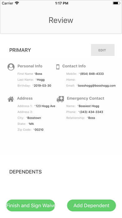 Approach Kiosk Screenshot