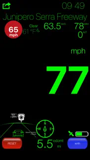 speedometer >> iphone screenshot 3