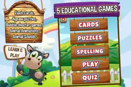 Game screenshot Play and Learn Farm Animals apk