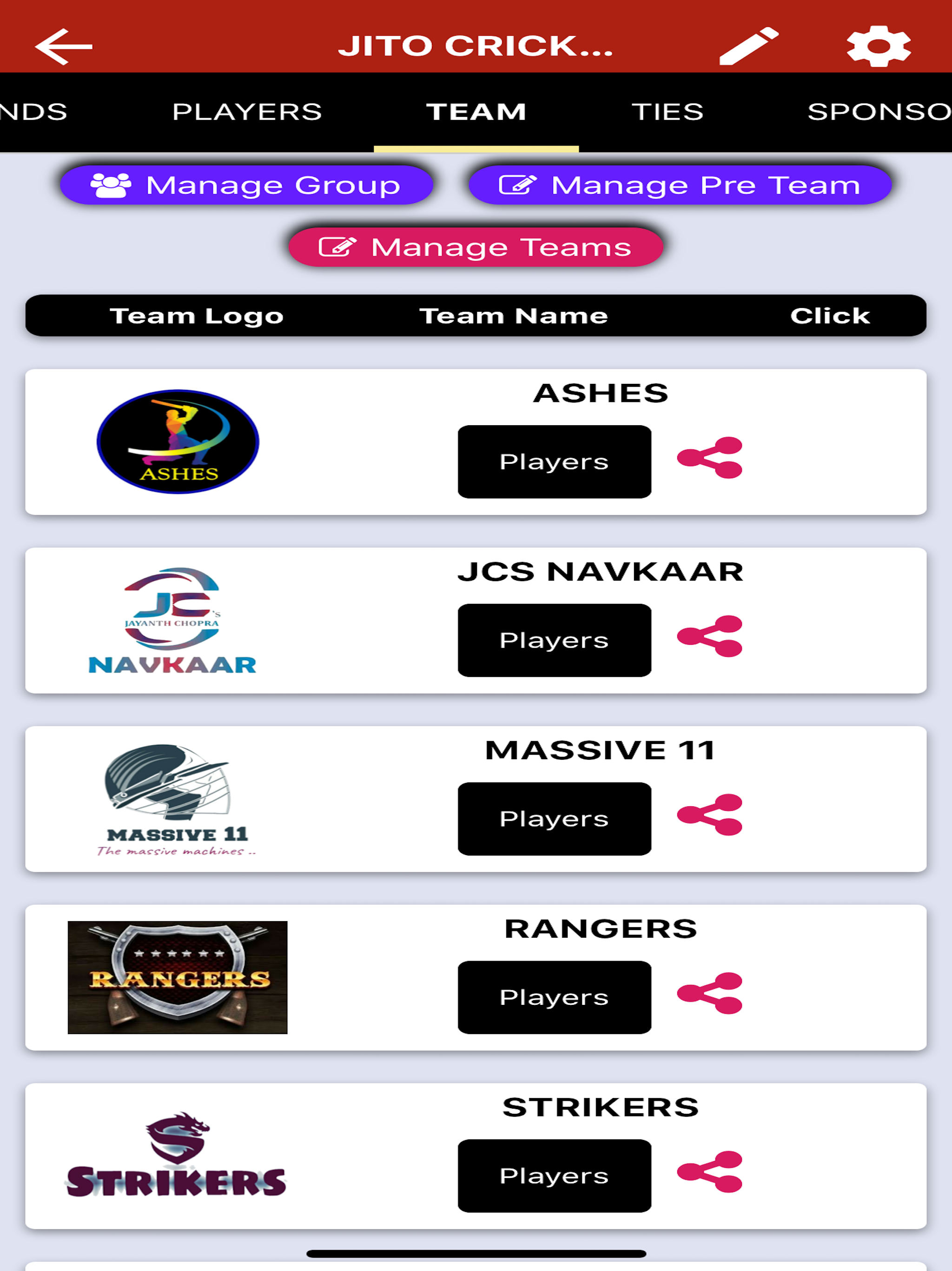 JITO SPORTS screenshot 13